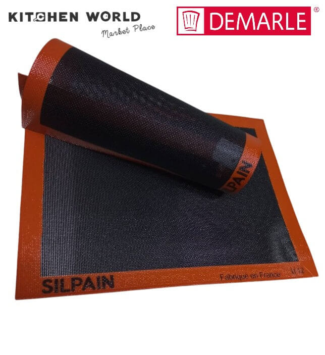 แผ่นรองอบซิลิโคนพื้นผิวแบบรูพรุน DEMARLE PT1721 ขนาด 30X40 ซม.